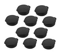 SAFIGLE 10pcs Rubber Caps for Door Cam Locks Rainproof Keyed Panel Covers Outdoor Protective Dustproof Lock Covers for Switch Cabinets