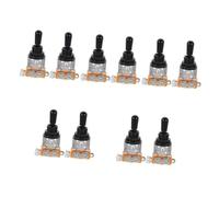SAFIGLE 10pcs Way Toggle Guitar Accessory Electric Guitar Pickup Selector Toggle Switch Knob