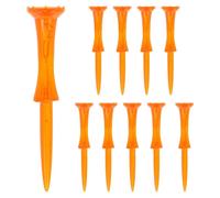 SAFIGLE 10pcs Wheel Shape Golf Tee 83mm Plastic with Precise Positioning and Easy Placement for Winter Turf and Outdoor Golf Practice and Training