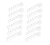 SAFIGLE 10sets 1ml Glass Cologne Travel Bottle Vial Essential Oil Dropper Refillable Mini Bottle Aromatherapy 50pcs*10