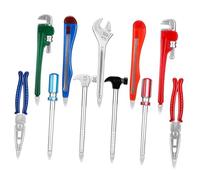 SAFIGLE 11pcs Novelty Tool Ballpoint Pens Fine Point Smooth Writing Magnetic Tip for DIY Enthusiasts Handyman Office School Supplies