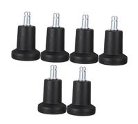 SAFIGLE 12 Pcs Adjustable Plug-in Chair Casters with Locking Function Multifunctional Household Furniture Wheels Replacement for Office and Computer Chairs Anti-slip Fixed Feet