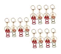 SAFIGLE 12 Pcs Year of The Rabbit Keychain Kid Wallet Zip Wallet Bag Hanging Ornaments Lovely Bunny Pendants Key Chains for Keychain for Delicate Keychain Animal Decor Zinc Alloy