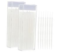 SAFIGLE 120pieces Teeth Cleaner Kit Interdental Brush for Daily Use Plaque Remover Brush Portable for Travel