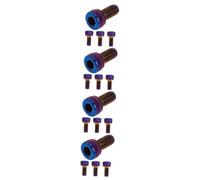 SAFIGLE 12pcs Electric Guitar Bridge Screws Replacement Parts for Musical Instruments Lightweight Easy to Install Compatible Various Electric Guitars
