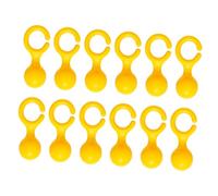SAFIGLE 12Pcs Folding Umbrella Stands with Sticky Hooks for Table Rain Gear Storage Clips Heavy-Duty Mop Umbrella Holders for Surfaces Car and Home Organization Random Color