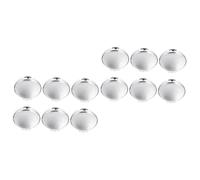 SAFIGLE 12pcs Metal Guitar Tuning Pegs Small Oval Guitar Tuners Clip Locking Tuners for Electric Accessories