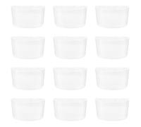 SAFIGLE 12pcs Plastic Bird Food Box Feeder for Pigeons and Small Birds Easy to Install with Water Cup Trough for Garden Use