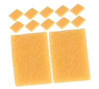 SAFIGLE 12pcs Rubber Cleaning Blocks Adhesive Remover Erasers for Paper Plastic Wood Gentle Sensitive Surfaces Cleaning Tools for Artists and Hobbyists
