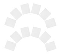 SAFIGLE 12pcs Sublimation Mouse Pad Blank White Heat Transfer Mouse Pad with Comfortable Feel and Wear-Resistant Rubber Material for DIY Heat Press Printing in Gaming Room Or Office