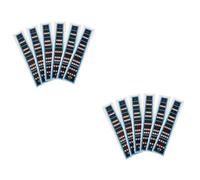 SAFIGLE 12pcs Violin Fretboard Stickers Easy Use Finger Position Markers for Beginners Removable Note Labels for Violin Practice for Learning and Improving Skills