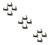 SAFIGLE 12pcs Violin String Adjuster Fine Tuner for Strings Violin Tuners for Tuning for Violinists and Musicians