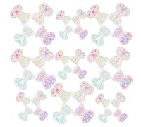 SAFIGLE 132Pcs Little Bear Nail Charms for Nail Art Decoration Manicure Adornments Versatile for Personal Salon Use All Match Fashion Accessories for Women