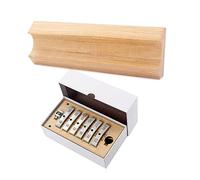 SAFIGLE 13pcs Guitarist Luthier Tool Kit Press Caul Inserts for Bass Guitar Includes U-shape Pillow