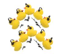 SAFIGLE 15pcs Cute Yellow Duck Hair Clips Girls Adorable Spring Hair Accessories for Ponytails and Buns for Festive Events Travel Styling