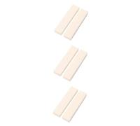 SAFIGLE 15pcs DIY Hard Bone Nut Blank Saddle Nut for Acoustic Guitar Ukulele Banjo String Instrument for Guitar Replacement