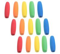 SAFIGLE 15Pcs EVA Crochet Hook Grips Non-Slip Soft Handle Sleeves for Knitting and Crocheting, Colorful Ergonomic Wraps Suitable for Crafting and Sewing Tools