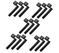SAFIGLE 15pcs Guitar String Winder Tool for Changes Guitars Ukuleles and Basses Compact and Portable Design for Easy Use and Repair