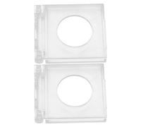 SAFIGLE 16mm Round Button Switch Protector Cover 2pcs, Dustproof and Waterproof Seal Caps for Power Button, Suitable for Diamond Painting Light Pads to Prevent Accidental Shutdown