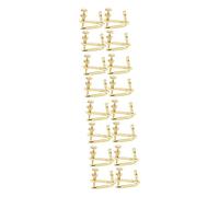 SAFIGLE 16pcs Fine Tuners for Violin Practical Metal Adjusters for Easy Installation String Stability and