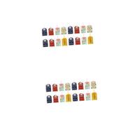 SAFIGLE 16pcs Japanese Amulet Sachets Decorative Blessing Bags for Luck and Safety Mixed Styles and Colors for Home Decor Travel and Giving