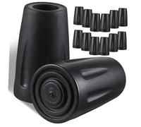 SAFIGLE 16pcs Walking Sticks Protector Rubber Tips for Hiking Sticks Non Slip Replacement Caps Compact Easy Installation Suitable for Alpenstocks and Hard Surfaces