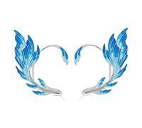 SAFIGLE 1Pair Fish Ear for Women Elegant Alloy Earrings Unique Festival Jewelry Comfortable Ear Wraps for Weddings Special Occasions Stunning Artistic Design