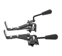 SAFIGLE 1pair Wheelchair Wheel Lock: Sport Recliner Wheelchair Brake Universal Brake Replacement Parts Hardware for Manual Transport Chair