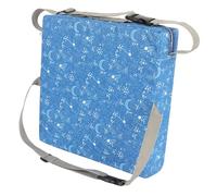 SAFIGLE 1pc Boy Girl Seat Cushion Detachable Highchair Booster Cushion Washable Thick Seat for Dining Chair Extra Comfort Straps Unique Sky Patterns Design for Toddlers