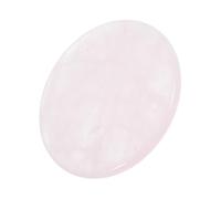 SAFIGLE 1pc Jade Eyelash Extension Gasket Pad Round Glue Holder for Lash Application Pink Eyelash Extensions Tool Keeps Adhesive Fresh for Professionals and DIY Users