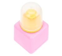 SAFIGLE 1Pc Nail Polish Remover Bottle Press Type Empty Manicure Dispenser Durable Abs Plastic Nail Art Cleaning Liquid Container Salon Supply for Easy Liquid Dispensing