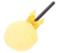 SAFIGLE 1Piece Compact Bow Knot Body Powder Puff Plush Wear Resistant Makeup Applicator for Application Comfortable Skin Friendly Design for Prickly Heat Powder Use