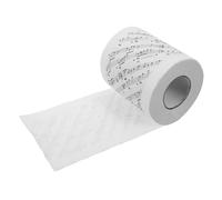 SAFIGLE 1Roll Musical Notes Toilet Paper Roll Soft and Gentle Tissue for Festive Bathroom Decor Unique for Music Lovers Safe and Reliable for Christmas Celebrations