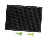 SAFIGLE 1Set Braille Writing Board Lines Board with Integrated Stylus Durable Learning Tool for Schools and Libraries Portable Writing Supplies for Blind Users