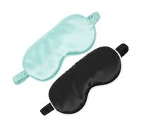SAFIGLE 1set Breathable Sleeping Eye Masks Protectors for Travel Comfortable Elastic Band for Home The Go Use 2pcs