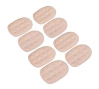 SAFIGLE 1set Gel Heel Cushions for Women Shoes Self Adhesive Non Skid Inserts Shock Absorbing Pads for High Heels Comfortable Foot Support Easy to Clean and Use 4pairs