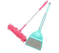 SAFIGLE 1Set Mini Broom and Dustpan Set Portable Cleaning for Boys and Safe and Durable Housekeeping Tools Sweeping Accessories for Fun Playtime