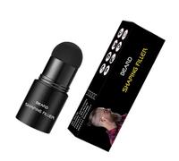 SAFIGLE 1Set Professional Beard Shaping Filler Stick Durable Beard Concealer Tool for Men Deep with Random Brush Style for Beard Darkening and Shaping
