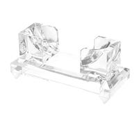 SAFIGLE 2-Pack Clear Acrylic Kalimba Stand Thumb Piano Holder Display Rack for Home Studio and Tabletop Decor Portable Music Holder for Kalimba Storage and Showcase