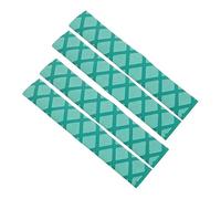 SAFIGLE 2 Pairs Green Anti-slip Drumstick Covers Made from Irradiation Cross-linked Polyethylene with Repeatable Water Washing Feature, for Drum Players to Improve Grip and Control