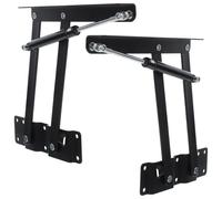 SAFIGLE 2 Pcs Adjustable Folding Coffee Table Lift Hinge with Hydraulic Gas Spring, Iron Material, Stable Pneumatic Support, Multifunctional Design Suitable for Office and Outdoor Use
