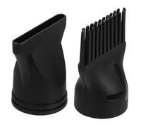 SAFIGLE 2 Pcs Universal Hair Dryer Concentrator and Diffuser Nozzle Attachments Heat-Resistant Plastic Blow Dryer Tools for Home and Professional Styling