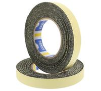 SAFIGLE 2 Rolls Black EVA Sponge Tape Thick Wide Long Shockproof Soundproof Seal Tape for Windows and Doors Fire-resistant Insulation for Home and Ktv