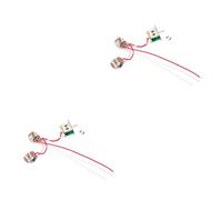 SAFIGLE 2 Sets 1t1v Guitar Wiring Harness Kit 3-way Toggle 1 Volume 1 Tone Pot Jack 250k Components