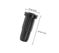 SAFIGLE 20 Pcs Chair Caster Stem Sleeves for Office Chairs Secure Fit Protective Wheel Socket Inserts Easy Replacement Furniture Glides Covers Compatible with Rods Floor and Wheel