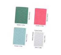 SAFIGLE 20 Sheets Nail Buffer Sandpaper Multi Grit Nail File Sanding Grit Color Coded Compact Portable Design for Home Salon Manicure Pedicure Use