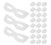 SAFIGLE 200pcs Butterfly Shaped Graphene Eye Mask Paper the Area the Eyes, Disposable Soothing Paper Patch that Prevents Slippage and Enhances Essence Absorption, for Sensitive