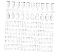 SAFIGLE 200pcs Nail Chip Samples Practical Manicure Tool for Nail Practice Use As Boards Show Plate for Art Plate Display