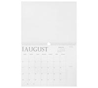 SAFIGLE 2026 Large Wall Calendar 18-Month Monthly Planner with Spiral Binding, English Holidays Dates, Family and Academic Organizer for Home, Office, and School Use