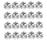 SAFIGLE 20pcs Corner Protectors Aluminum Edge Guards for Toolboxes Flight Cases Easy Install Fit for Maximum Protection Reinforced Corners